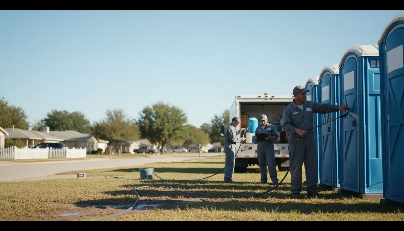 Long-Term Portable Toilet Rental in Greenwood, AR near me